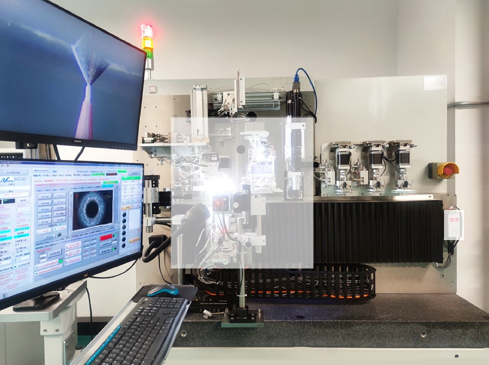 陶瓷劈刀：内倒角研磨机Ceramic-Capillary-IC-Polish-Machine